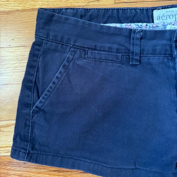 y2k 2000s vintage aeropostale aero mini micro low-rise shorts - Picture 8 of 8